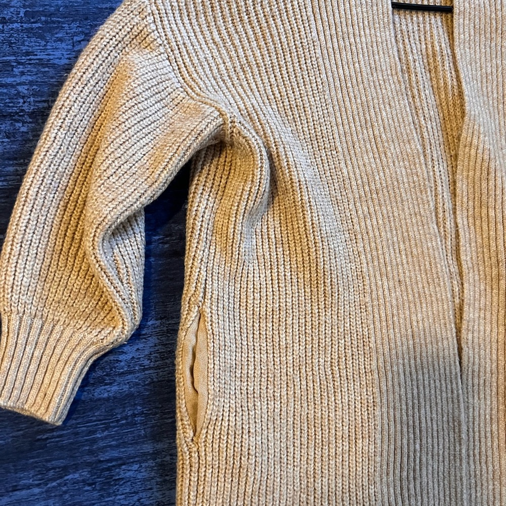Topshop Ribbed Open Front Cardigan - Picture 3 of 7